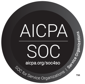 AICPA SOC for Service Organizations compliance badge